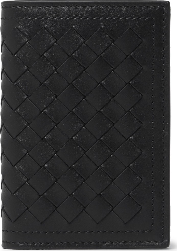 Bottega Veneta Intrecciato Leather Billfold Wallet