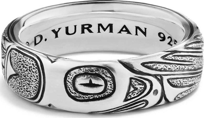 David Yurman Northwest Sterling Silver Band Ring