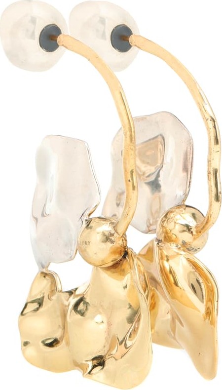 Ellery Chess Warped Collage earrings