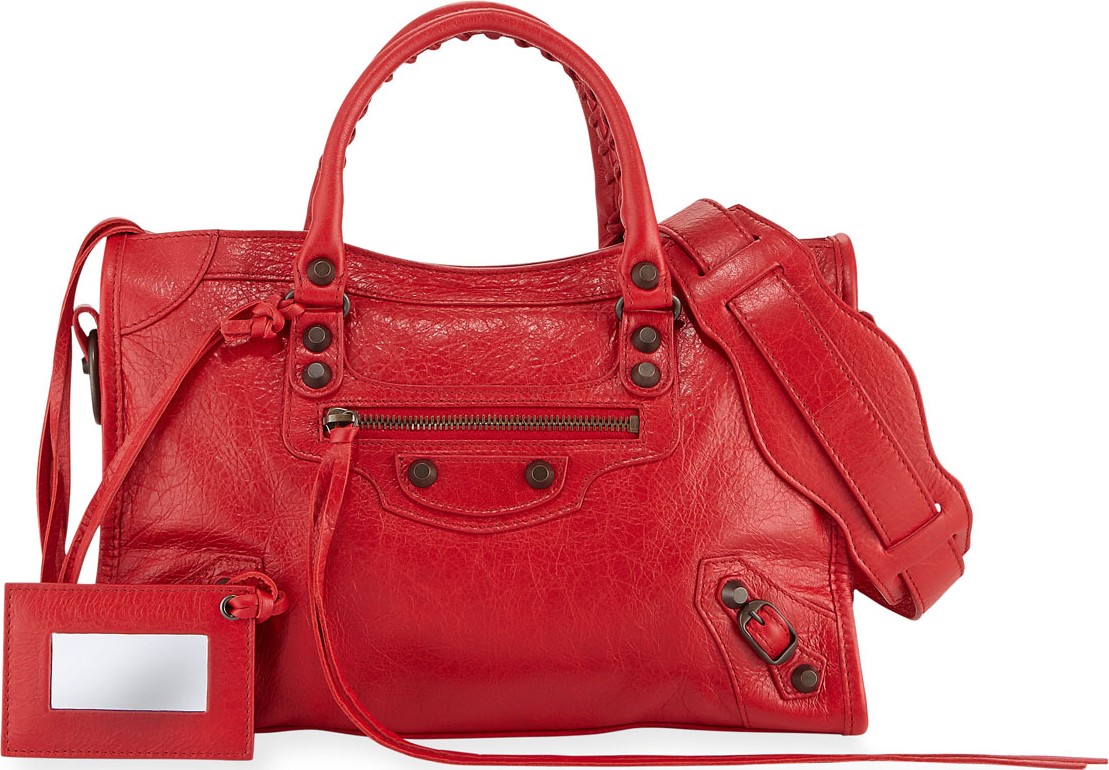 Balenciaga Giant 12 Brass City Small AJ Satchel Bag