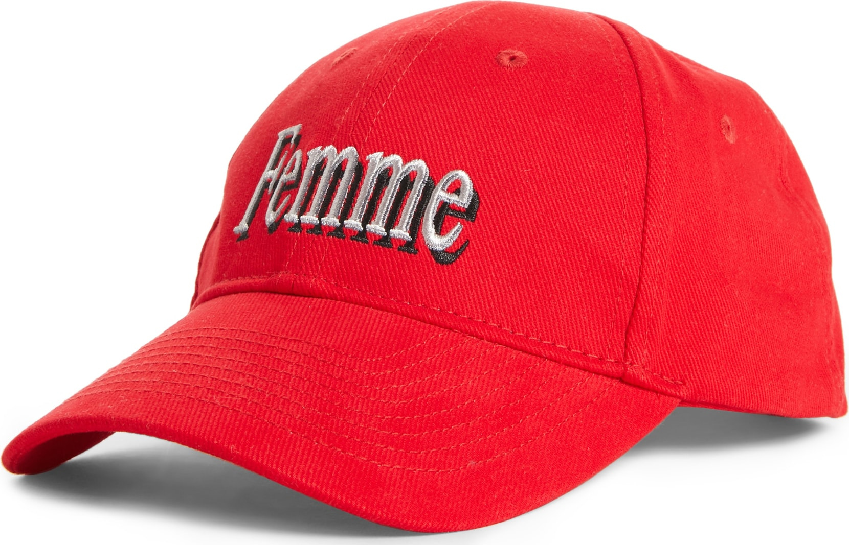 Balenciaga Femme Logo Baseball Hat