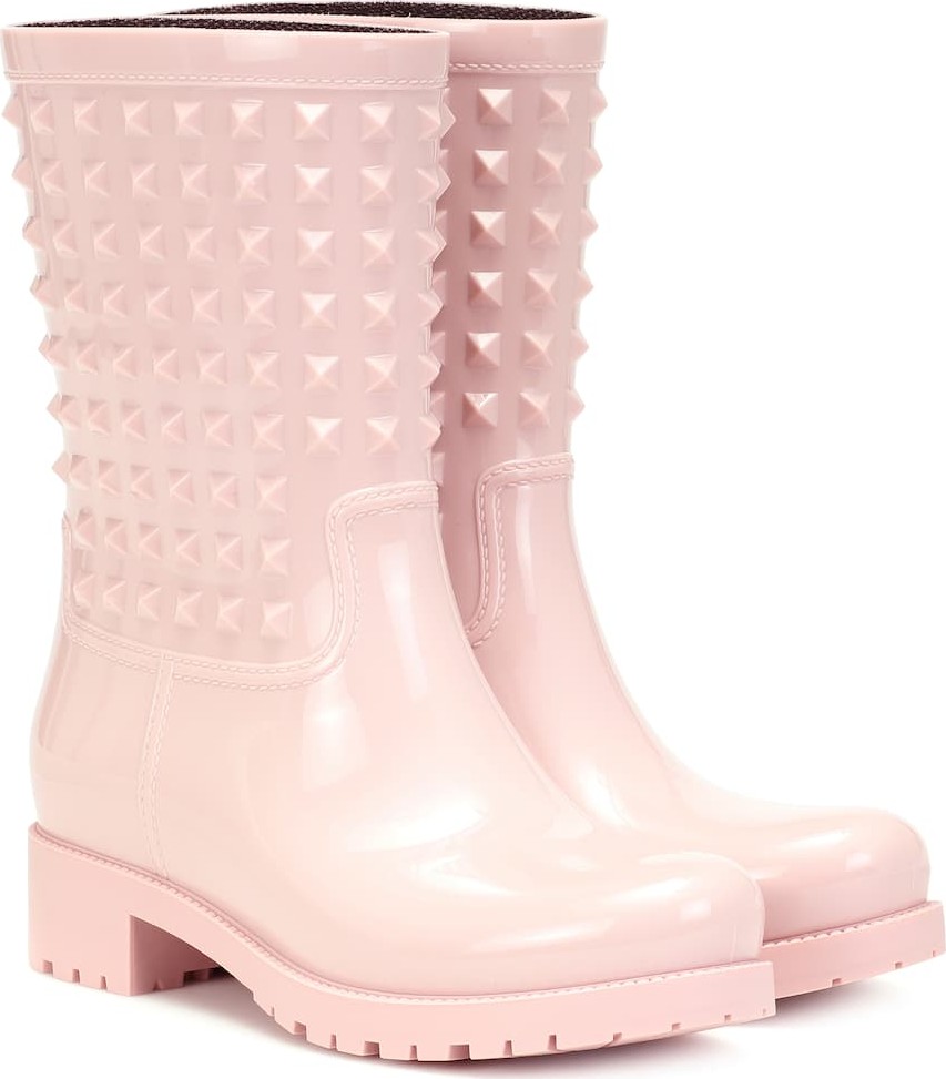 Valentino Valentino Garavani rubber rain boots