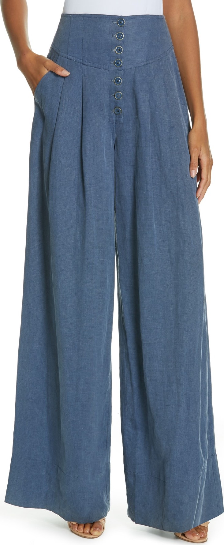 Ulla Johnson Reid Wide Leg Trousers
