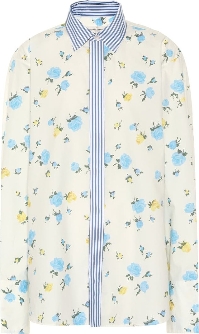 Golden Goose Deluxe Brand Jessie floral cotton shirt