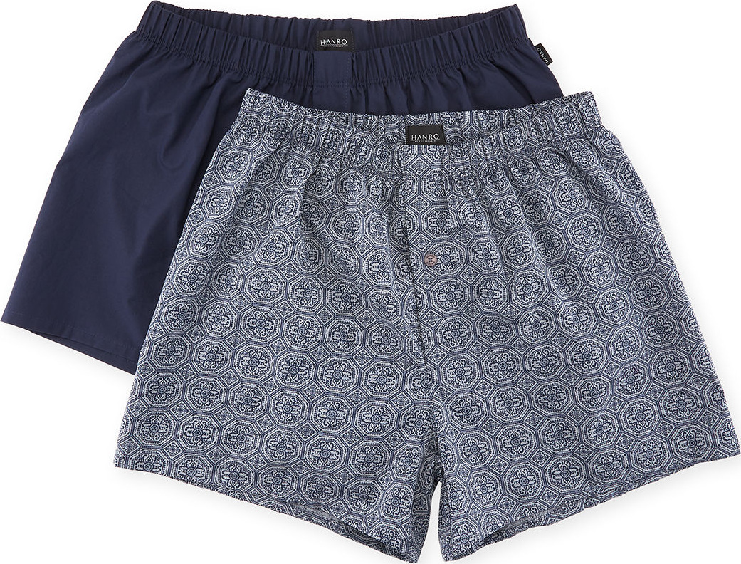 Hanro Fancy Woven Boxer 2-Pack Set