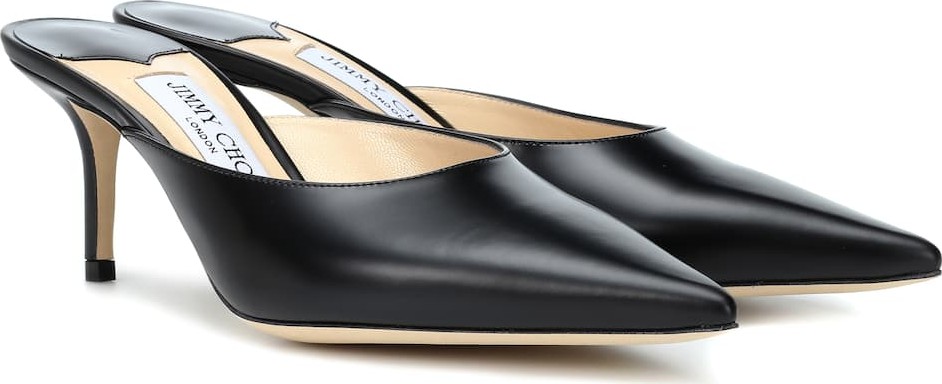 Jimmy Choo Rav 65 leather mules
