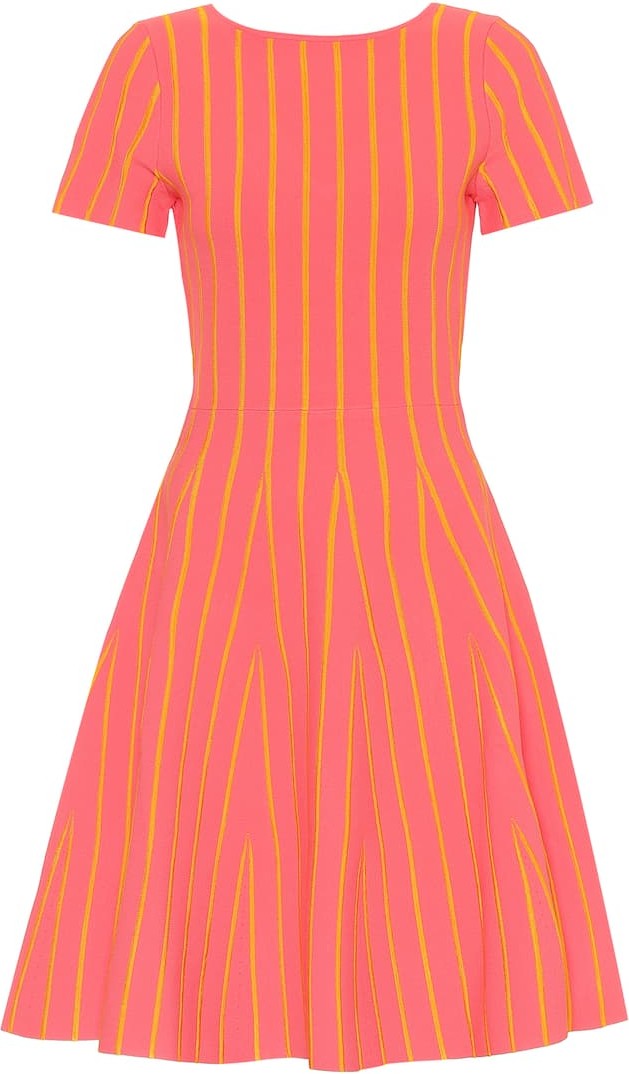 Carolina Herrera Striped midi dress