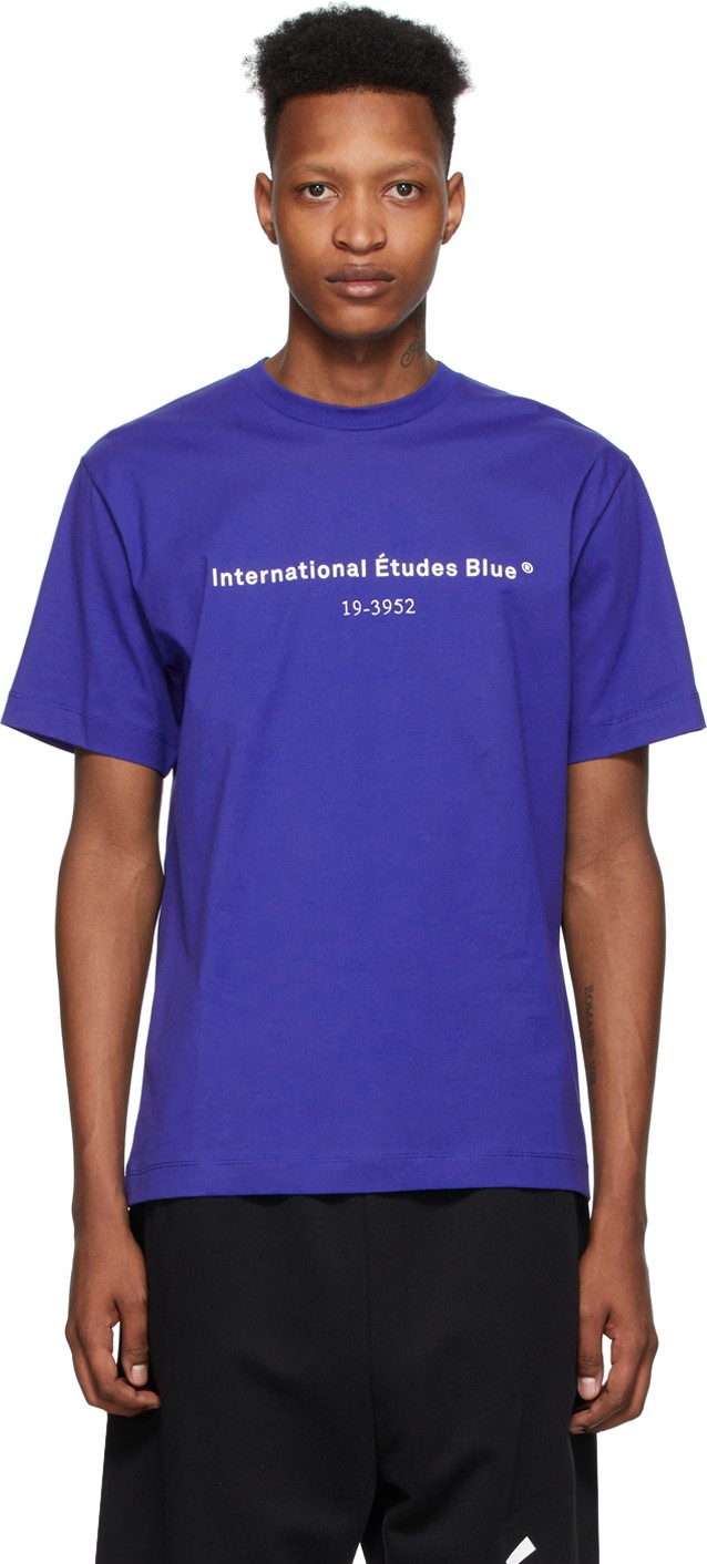 Etudes Blue Wonder 'International' T-Shirt