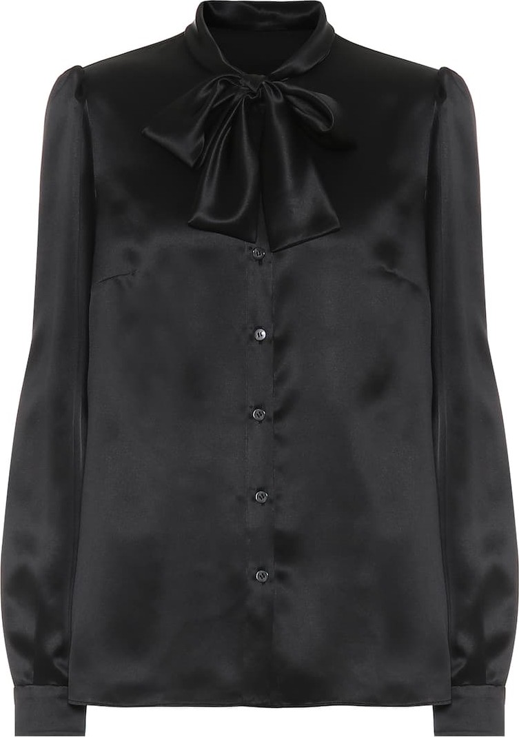 Dolce & Gabbana Silk-satin blouse