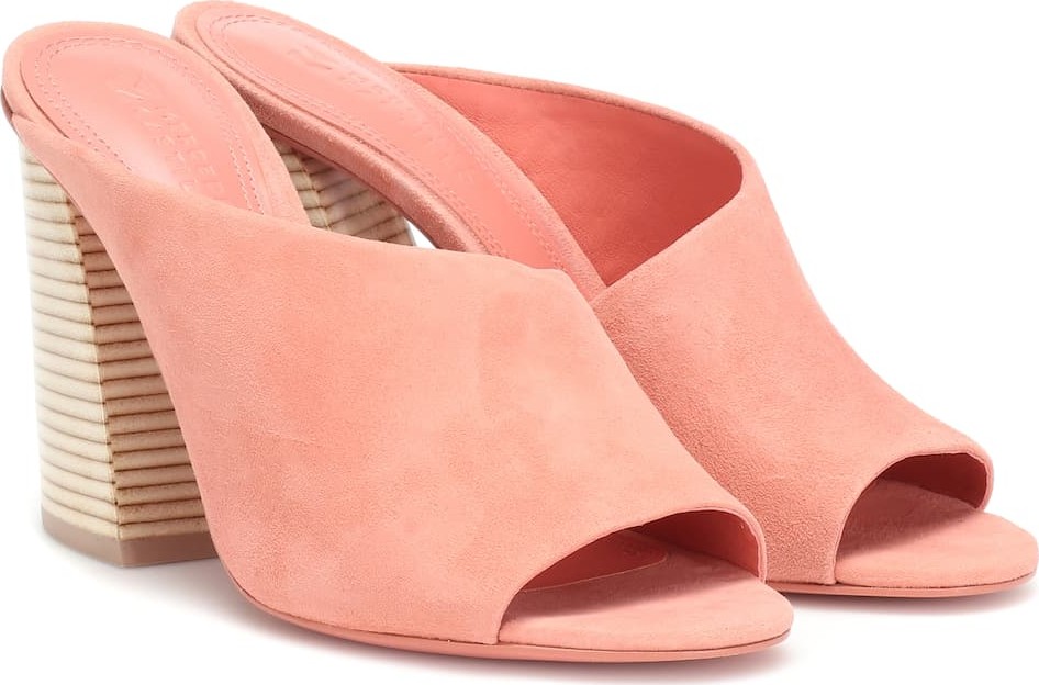 Mercedes Castillo Izar suede sandals