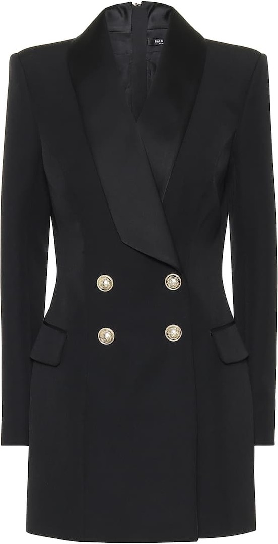 Balmain Wool minidress