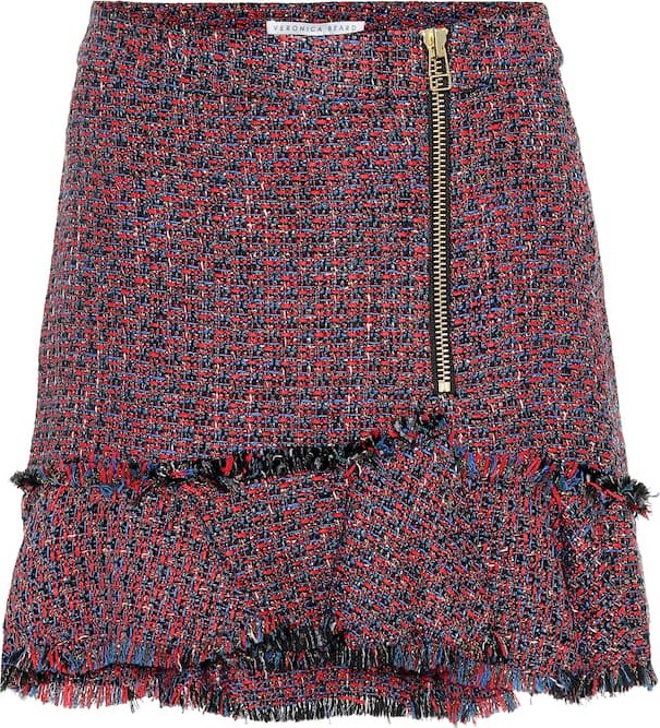 Veronica Beard Madra tweed miniskirt