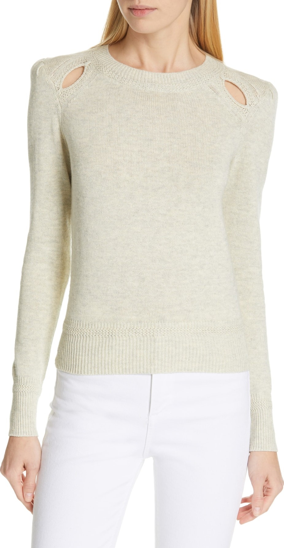 Isabel Marant Etoile Klee Shoulder Cutout Sweater