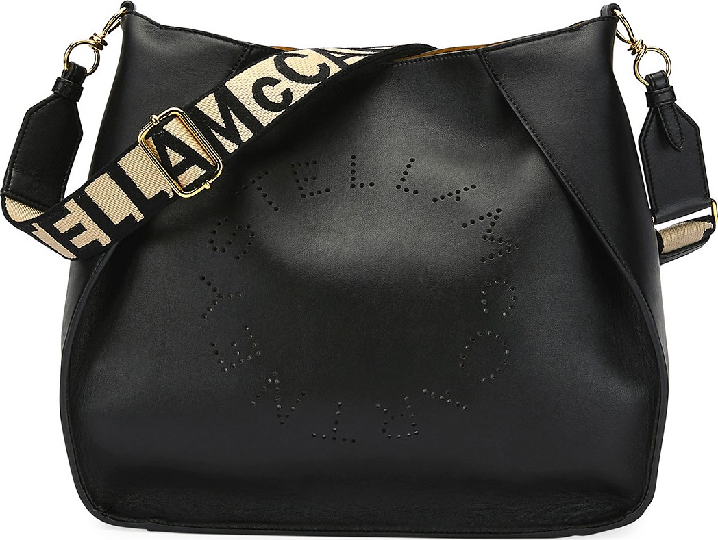 Stella McCartney Perforated Logo Alter Napa Crossbody Bag