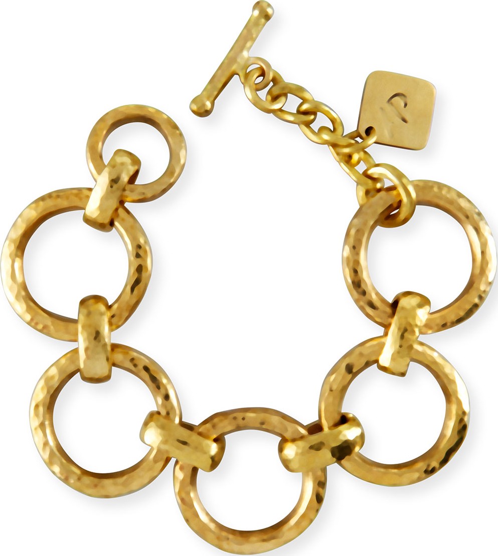 Ashley Pittman Daima Bronze Link Bracelet