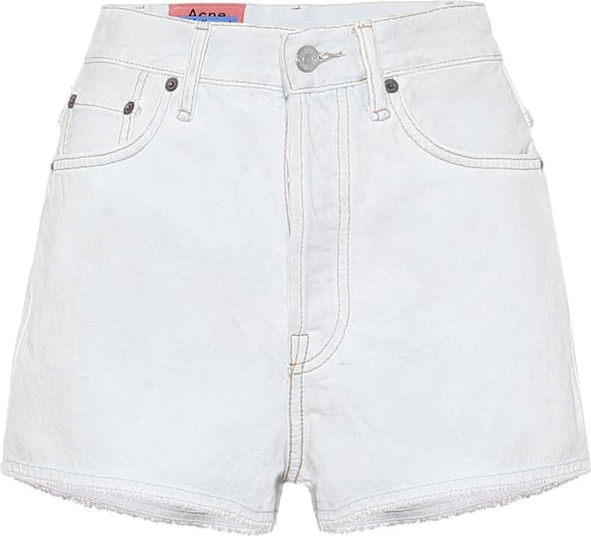 Acne Studios High-rise denim shorts