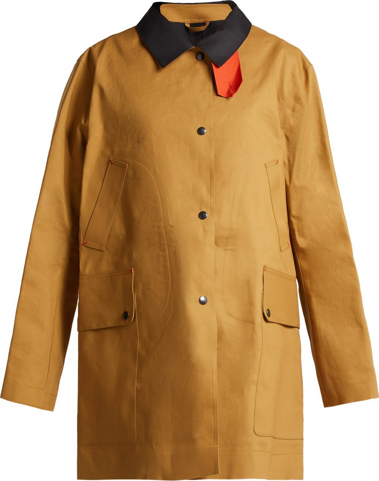 La Fetiche Yoko waterproof reversible trench coat