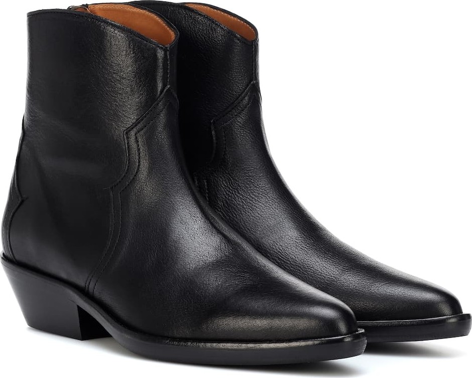 Isabel Marant Danstee leather ankle boots