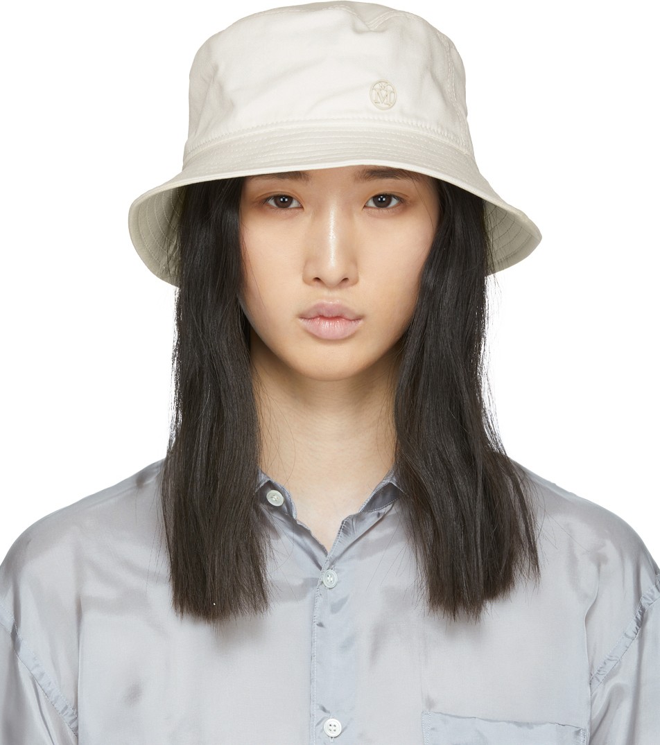 Maison Michel Off-White Jason Bucket Hat