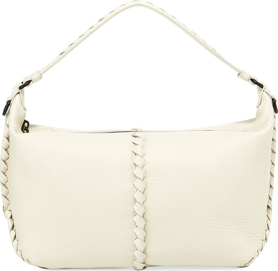 Bottega Veneta Cervo Medium Leather Shoulder Hobo Bag