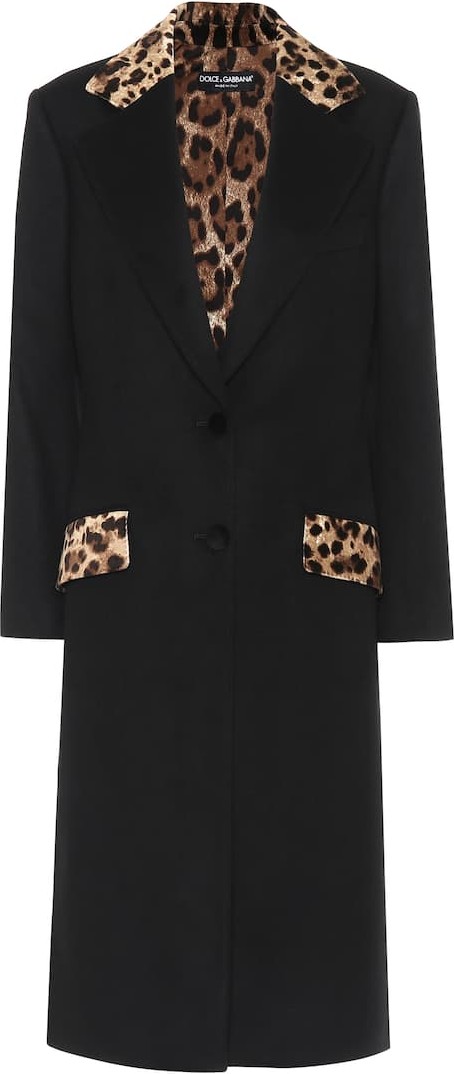 Dolce & Gabbana Wool-blend coat
