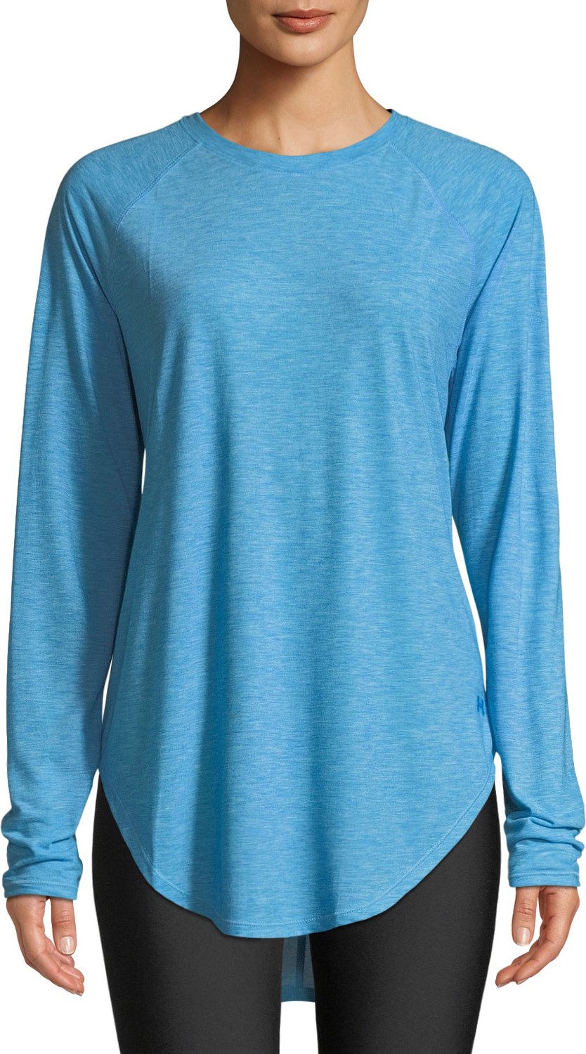 Under Armour Breathe Long-Sleeve Tee w/ Strappy Back