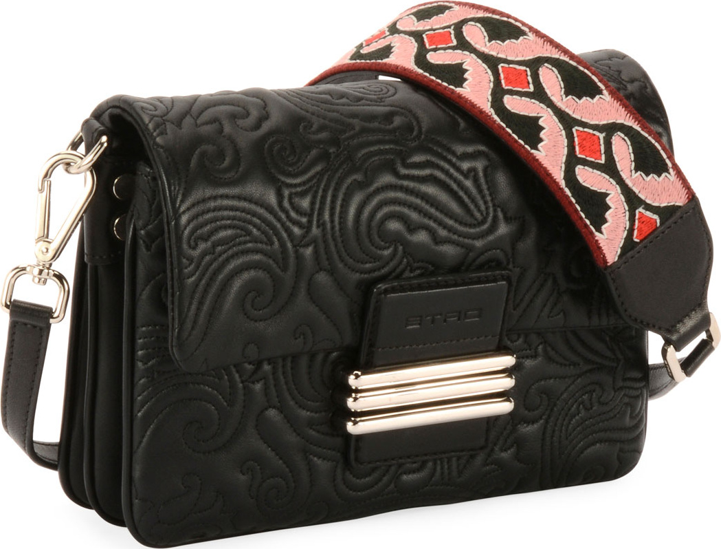 Etro B Tracolla Rainbow Soft Shoulder Bag