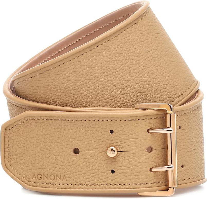 Agnona Leather belt