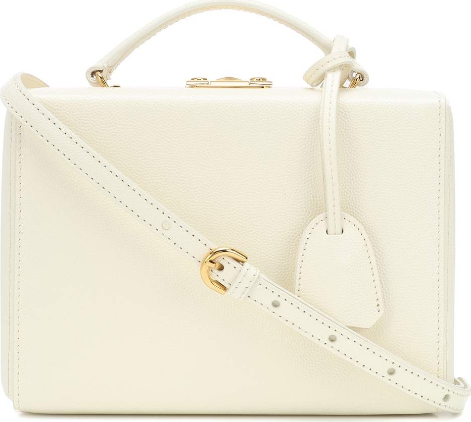 Mark Cross Grace Small Box leather shoulder bag