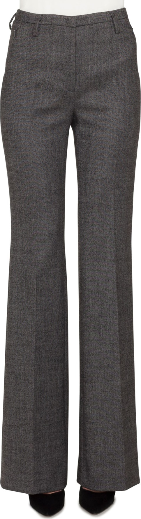 Akris Farrah Stretch Tweed Flare Pants