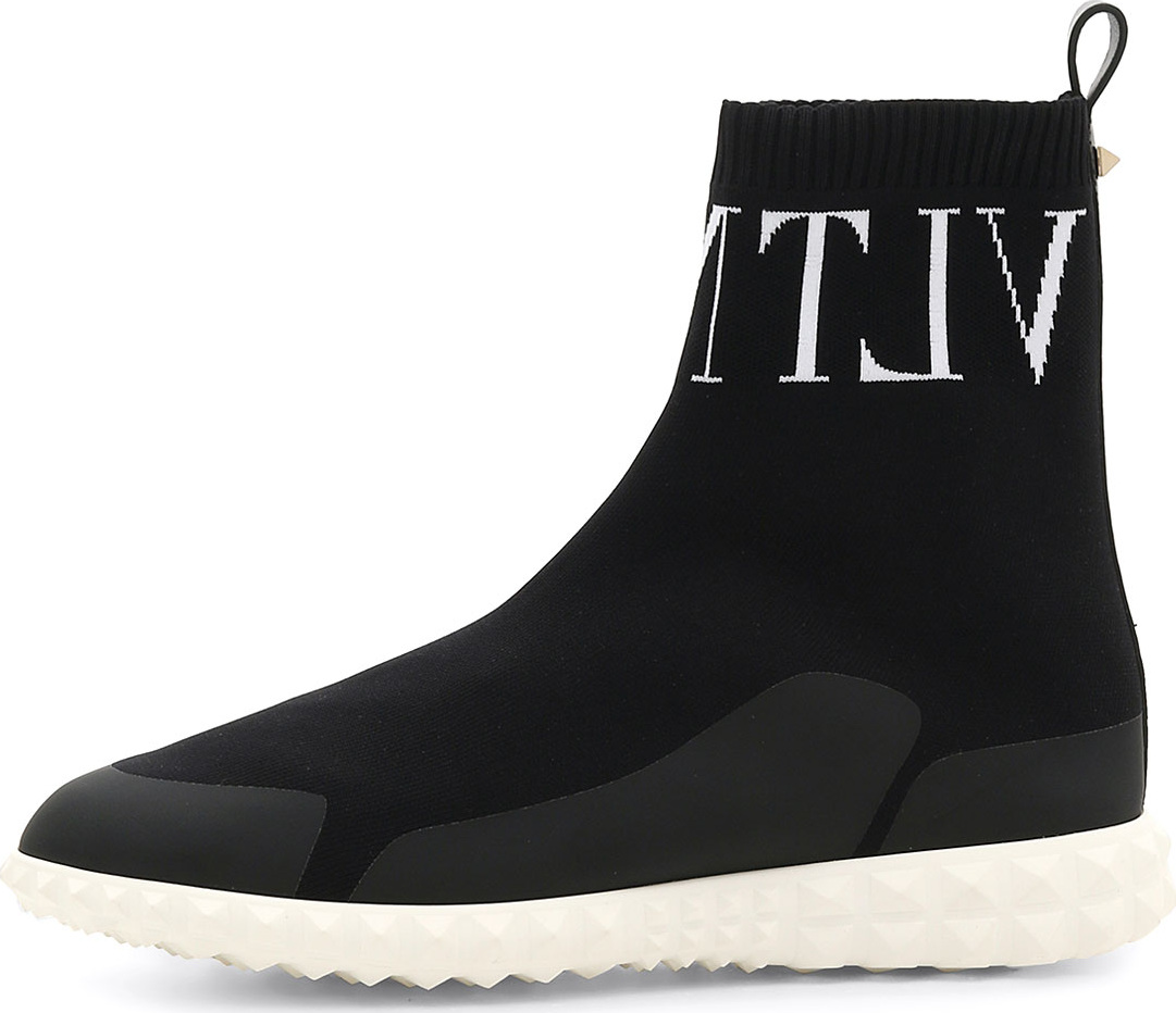 Valentino VLTN Stretch-Sock Sneakers