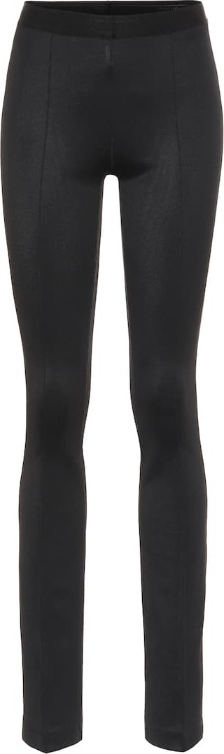 Helmut Lang Stretch-jersey straight pants