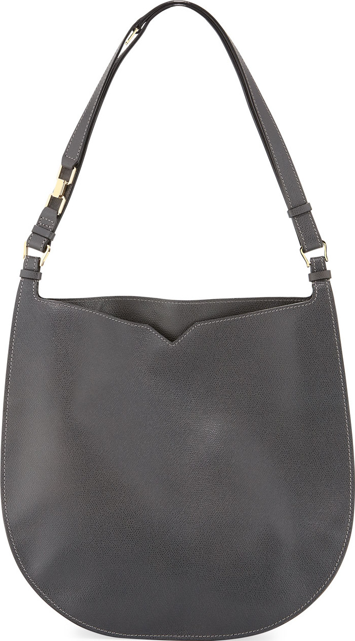 Valextra Weekend Hobo Large Shoulder Bag