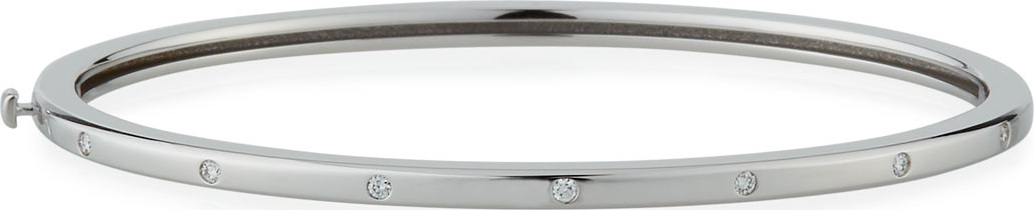 Roberto Coin 18k Gold Classica Diamond Bangle Bracelet