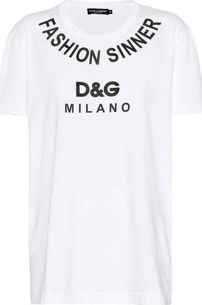 Dolce & Gabbana Printed cotton T-shirt