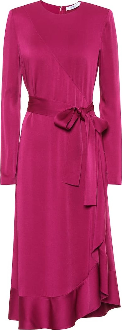 Givenchy Satin midi dress