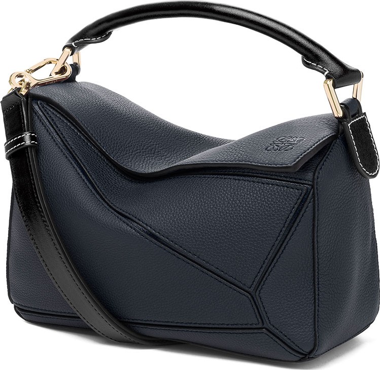 LOEWE Puzzle Small Leather Satchel Bag