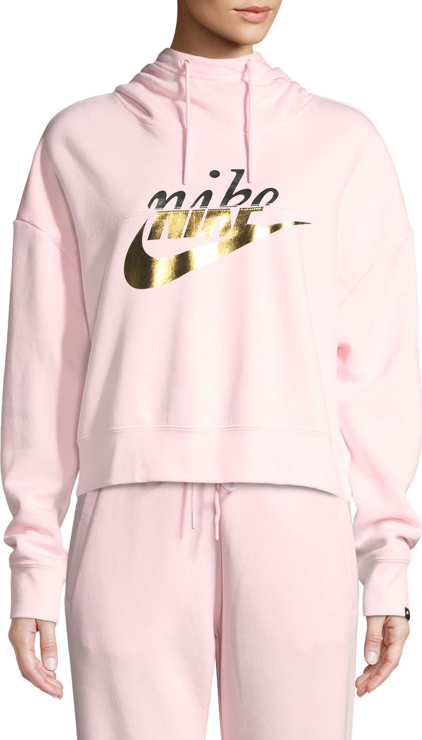 Nike Rally Athletic Logo Pullover Hoodie