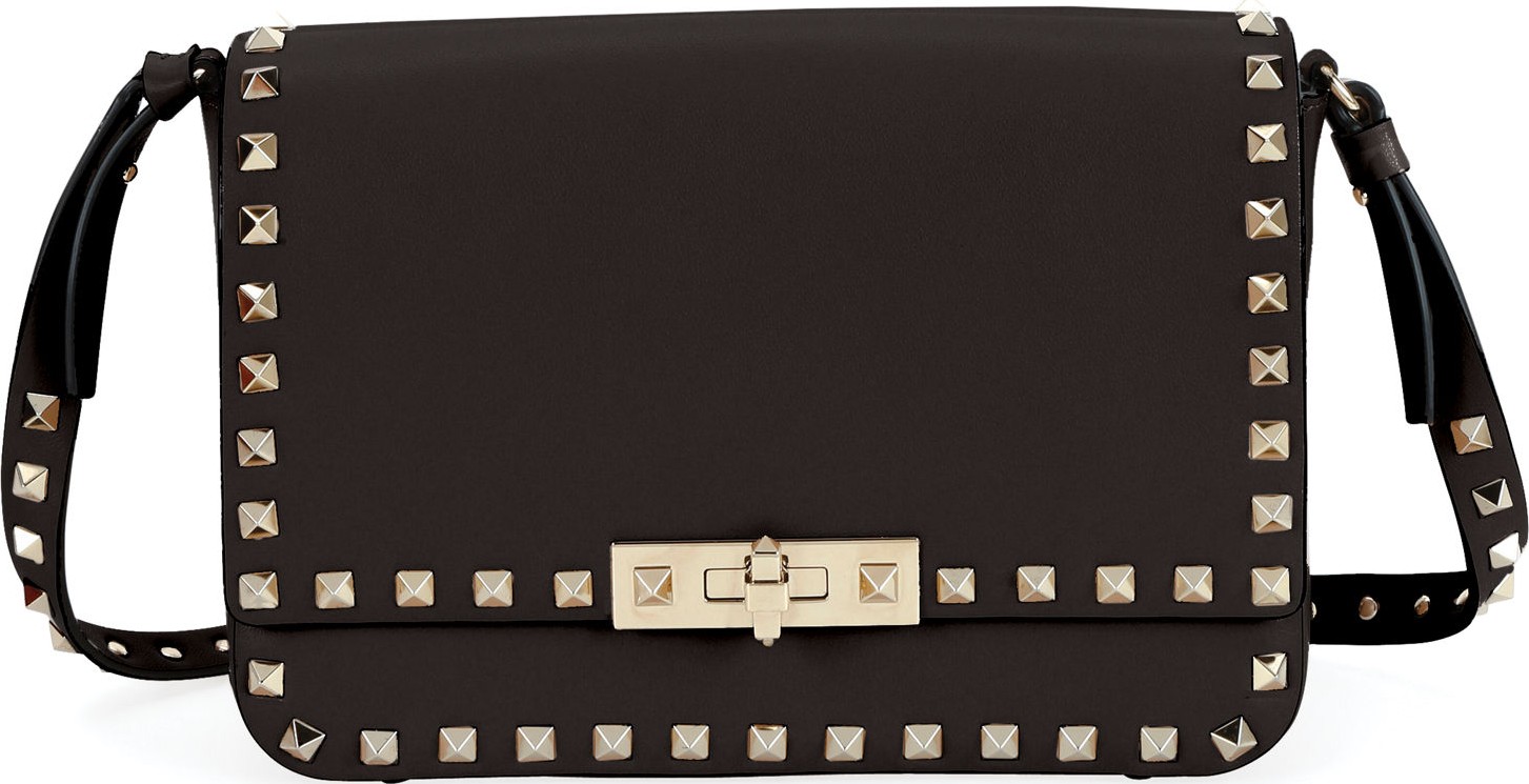 Valentino Rockstud Leather Shoulder Bag