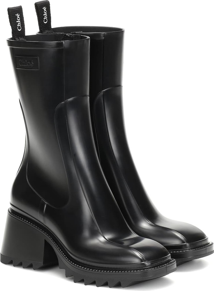Chloe Betty PVC ankle boots