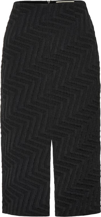 Roland Mouret Moka jacquard pencil skirt