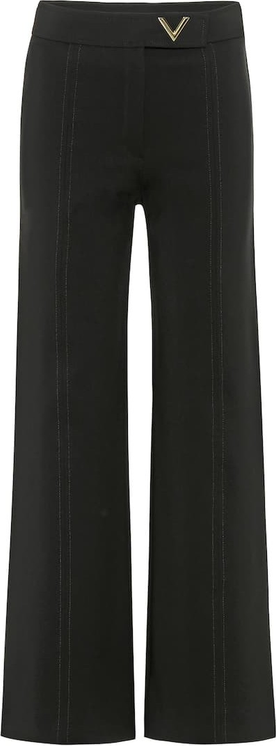 Valentino High-rise wide-leg pants
