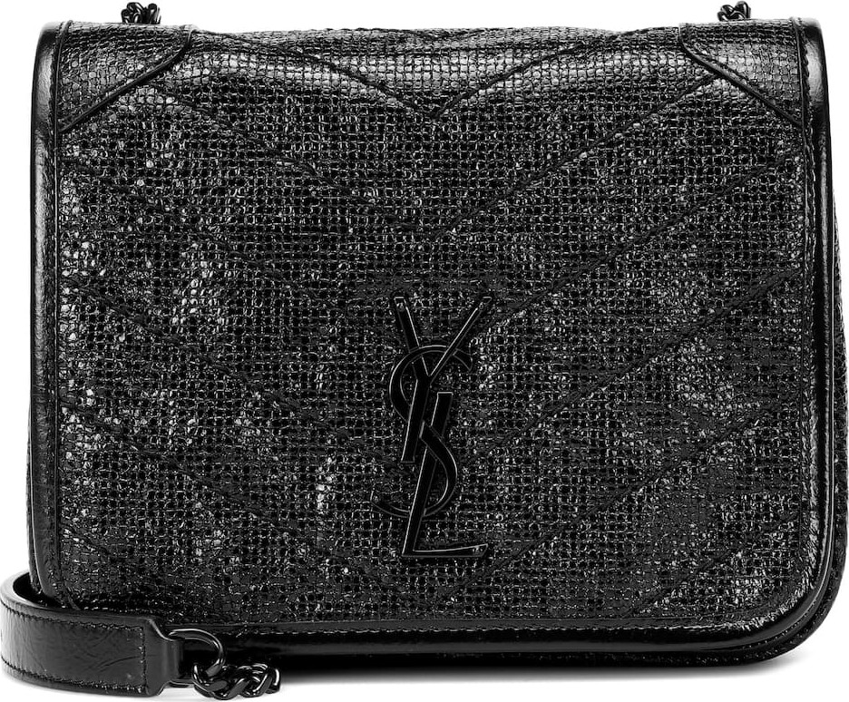 Saint Laurent Niki Mini embossed leather shoulder bag