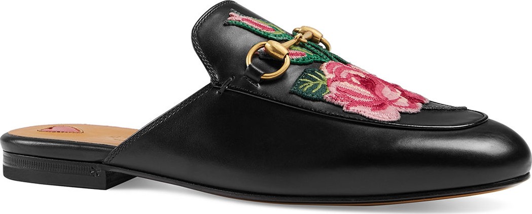 Gucci Princetown Bloom Floral Slipper