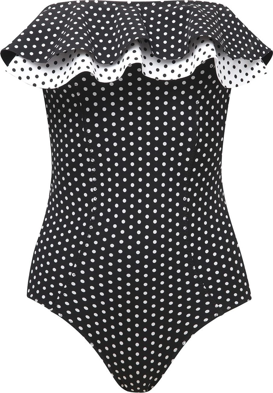 Lisa Marie Fernandez SABINE POLKA DOT MAILLOT