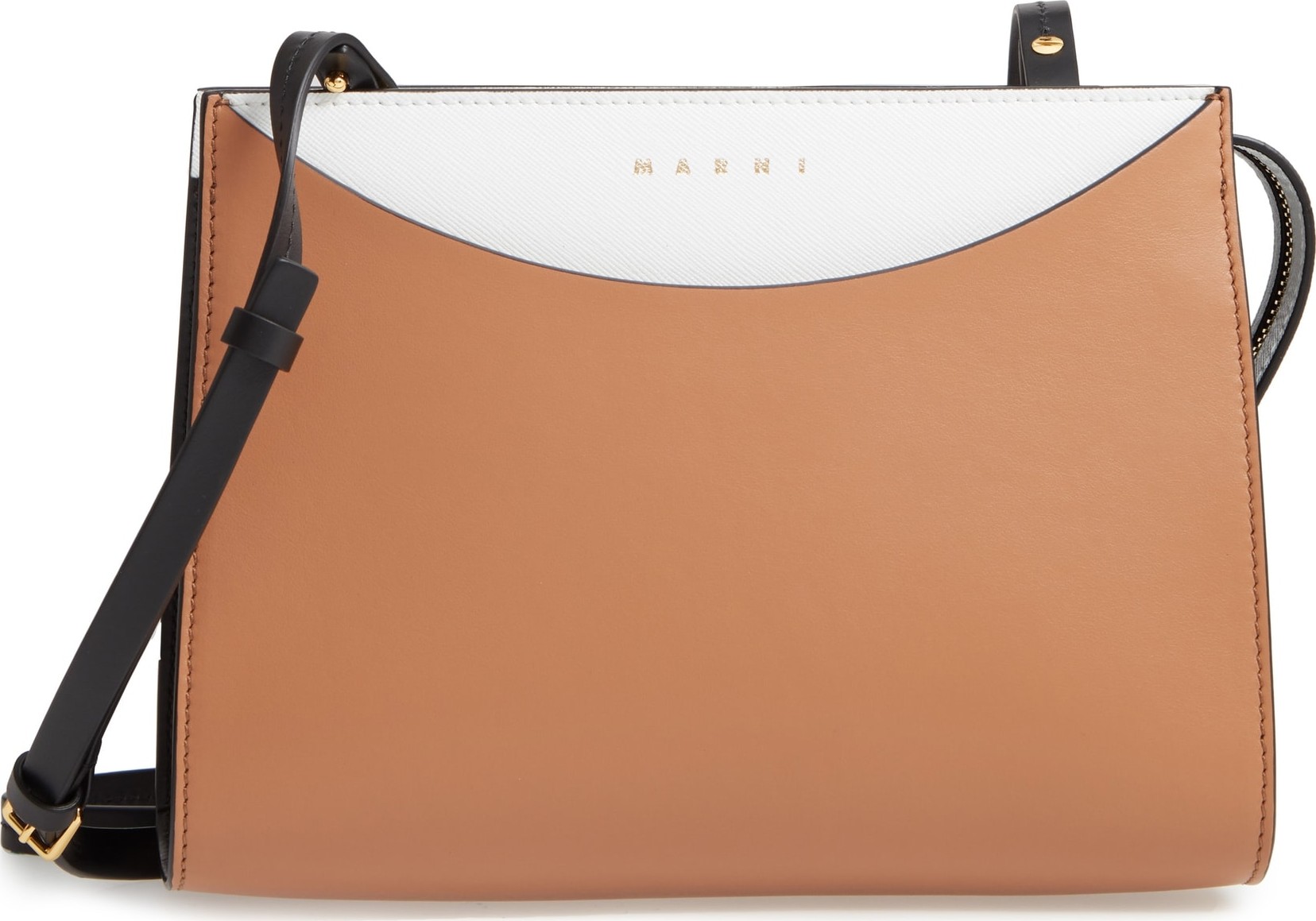 Marni Law Colorblock Leather Clutch