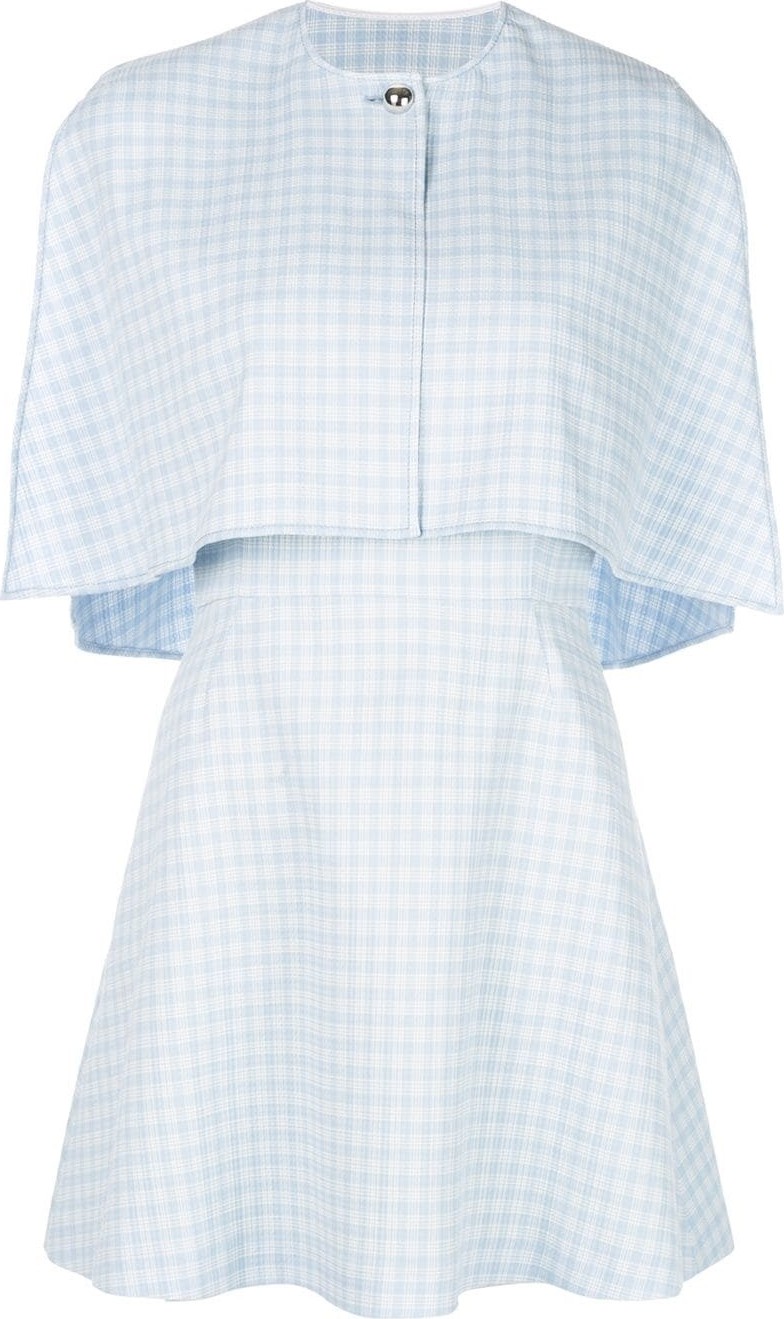 Sara Battaglia cape style mini dress