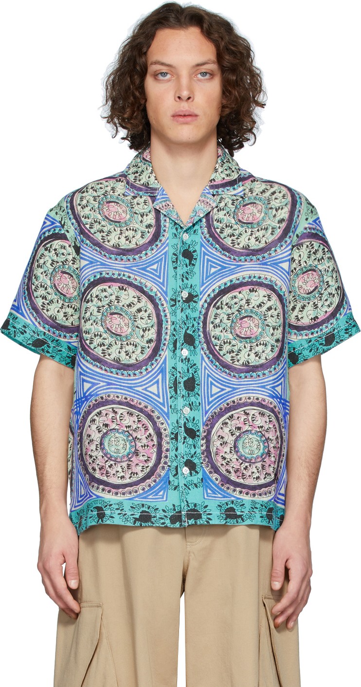 J.W.Anderson Multicolor Mystic Paisley Shirt