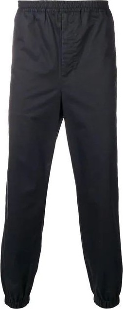AMI Contrasting side band track pants