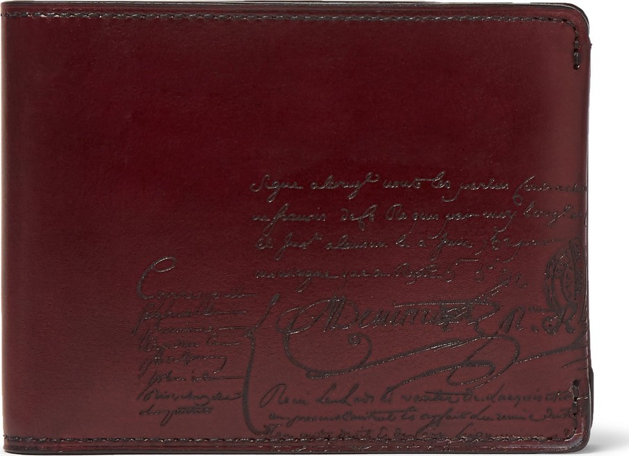 Berluti Scritto Leather Billfold Wallet
